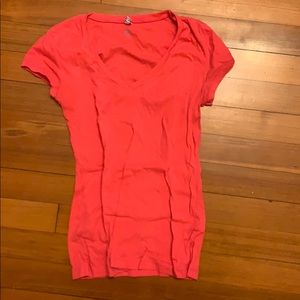 Petit bateau pink v neck